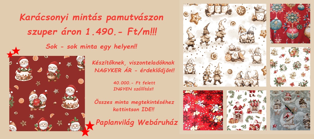 Paplanvilág Ágynemű Webáruház