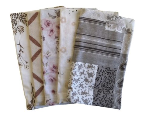  Flanel Kispárna huzat csomag II. osztályú-5 darabos,  vegyes mintájú