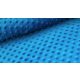 Minky textil - méteráru 165 cm széles - azúrkék színű - 350 gr/m2