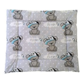 Szürke  boy koala mintás lapos ovis kispárna