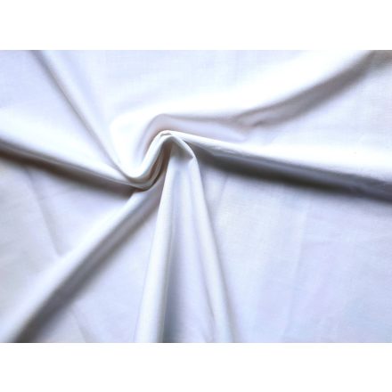 Maradék pamutvászon textil - Fehér színű - 150 x 35 cm