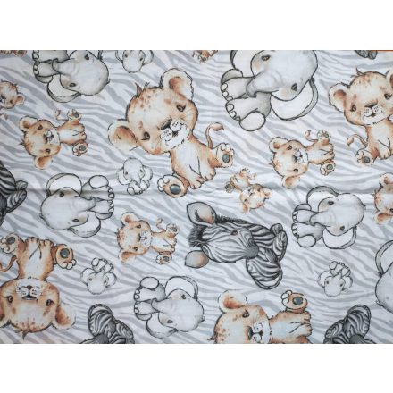 Szafarikölyök / Bézs színű - Maradék Pamutvászon Textil  - 260 x 40 cm  