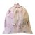 Gyermek pamut zsák - 30x40 cm /  elefánt - rózsaszín szivárvány mintás