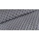 Minky textil - méteráru 165 cm széles - sötétszürke 350 gr/m2