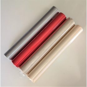 Szatén egyoldalas dekorációs szalag, többféle színben, szélessége 36 cm. 