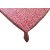 Piros margaréta mintás pamut asztalterítő - 130x180 cm 