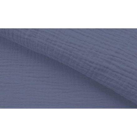 Dupla géz / Muszlin textil - Barack színű  -  155 x 90 cm  