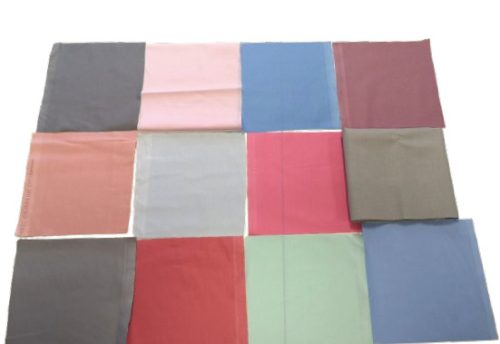 Egyszínű patchwork pamutvászon csomag 1 kg (4)