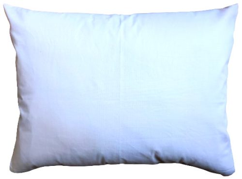 Pamut 70x90 cm méretű nagypárna huzat fehér színben, gombos záródású.