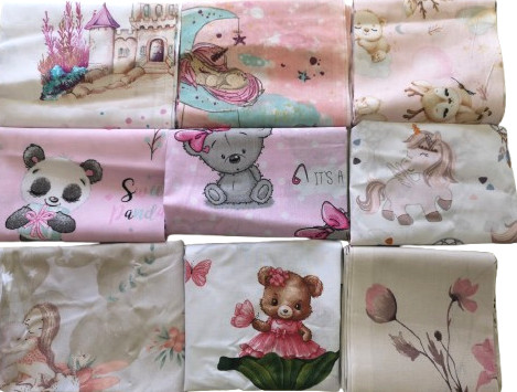Pamut kreatív patchwork csomag 2 kg / szürke  (11)