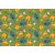 Zöld alapon zsiráf - oroszlán - vadállat mintás elasztikus pamut jersey - 165 cm