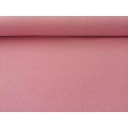 Púder rózsaszín műszálas jersey textil - Maradék méteráru - 150 x 70 cm  Hibás!