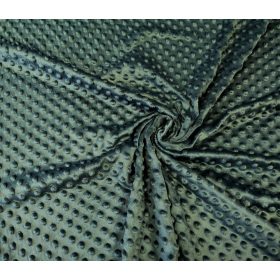 Petrolkék színű minky textil - méteráru - 350 gr/m2 160 cm