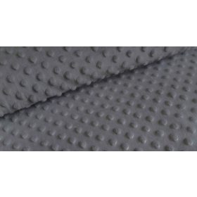 Grafit szürke minky textil 350 gr/m2 - 160 cm széles