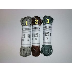 120 cm hosszú mintás cipőfűzők