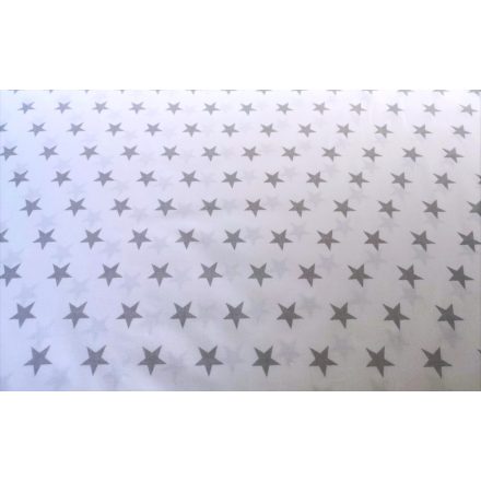 Egyenletes Csillag mintás Maradék pamutvászon textil  30 x 270 cm
