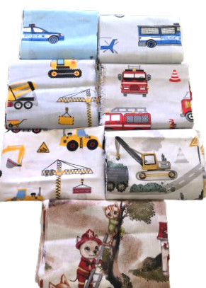 Pamutvászon patchwork - kreatív csomag szürke 2 kg! (17)