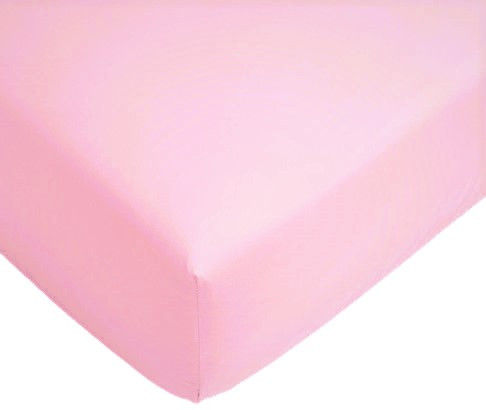 Akciós 150x220 cm rózsaszín pamutvászon lepedő + unikornis mintás pamut 140x200 cm ágynemű huzat szett együtt