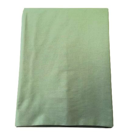 Hagyományos pamutvászon lepedő 200x220 cm - pasztell zöld