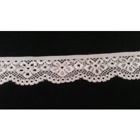 Csipkeszalag elasztikus virágos 
