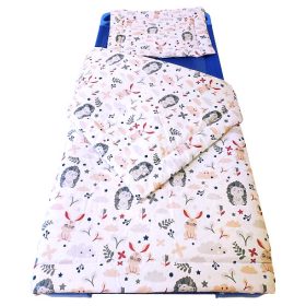   2 részes ovis ágynemű garnitúra szett - sünis - nyuszis 90x130 cm