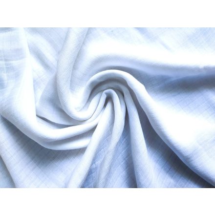 Barack színű fehér pöttyös vékony elasztikus futter textil   - 50x150 cm  HIBÁS