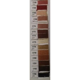 Barna ariadna mulina himzőfonal 8 gr.