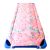 Rózsaszín alapon Unikornis - Hold  mintás gumifüles töltött lepedő - 55x130 cm