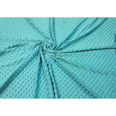 Minky textil - méteráru 160 cm széles - tengerzöld 350 gr/m2