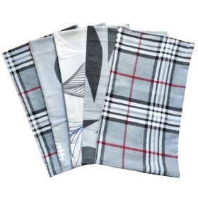 Flanel Kispárna huzat csomag   II. Osztályú  Szürke szett - 33.számú