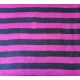 Lila - sötétkék csíkos acryl Maradék textil - 150x90cm
