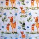 Textil szalvéta - 30x30cm / Őzike mintás