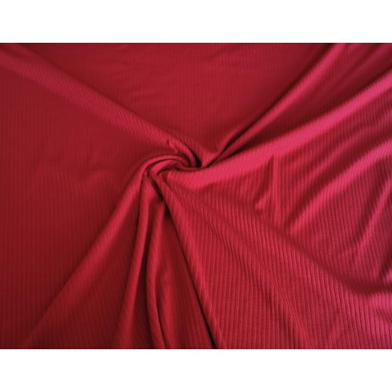 Piros bordás rugalmas textil - 150 x 110cm 