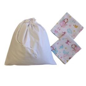 Tisztasági Csomag 3db-os  / Fehér-tündér mintás