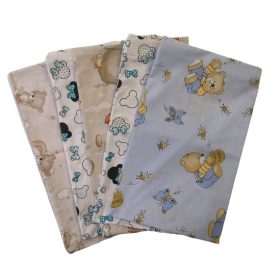 Kispárnahuzat szett  - 5 db - os - I osztályú (37.sz) Változatos gyermek minták