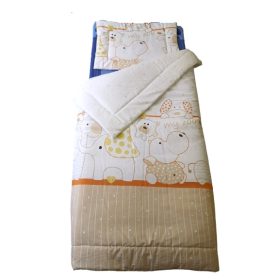   Pamut 2 részes gyermek garnitúra - 90x130 cm  "Az én állatkertem" mintával