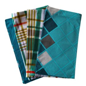 100% Pamut kispárna huzat csomag , kockás mintákkal , különböző színekben 40x50 cm méretben