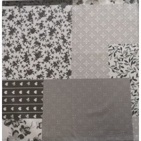 Textil szalvéta - 40x40 cm / patchwork mintás