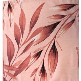 Textil szalvéta - 40x40cm / Rózsaszín levél mintás