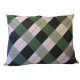 Nagypárna huzat -70x90 cm / Zöld-Fehéri színű mintás 