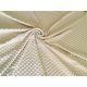 Minky maradék textil bézs színben 160x45cm