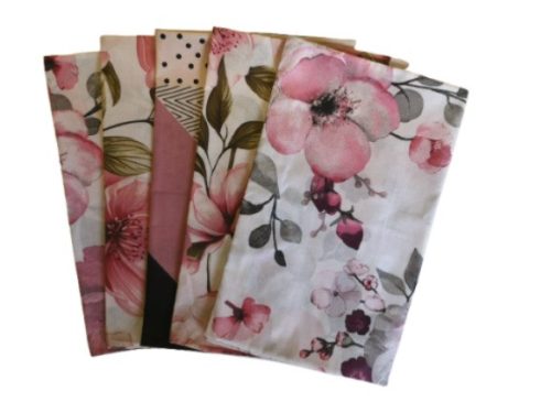 Kispárna huzat csomag I. Osztályú - Derűs Virág mintás szett 