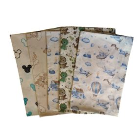   Kispárna huzat 5 db-os csomag I. Osztályú -vegyes szín/minta