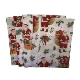   Karácsonyi télapó mintás kispárna huzat csomag I.osztályú 