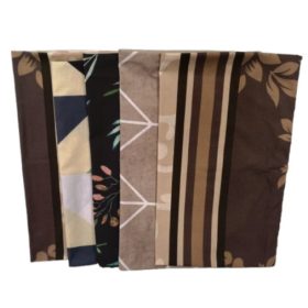 Pamut kispárna huzat csomag II. osztályú vegyes színek, minták 40x50 cm