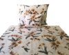 3 részes pamut ágynemű huzat szett - 140X200 cm /  orchidea mintás
