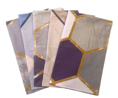 Kispárna huzat csomag - 5 db -os / geometrikus összeállítás