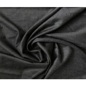 Sötétszürke kevertszálas szövet - 150 x 210 cm