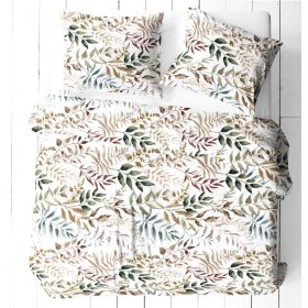 Akvarell levél mintás ágynemű huzat 140x200 cm