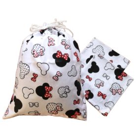 Tisztasági csomag 3 db-os  / piros masnis egérfej mintás